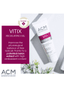 Vitix gel for white pigment spots